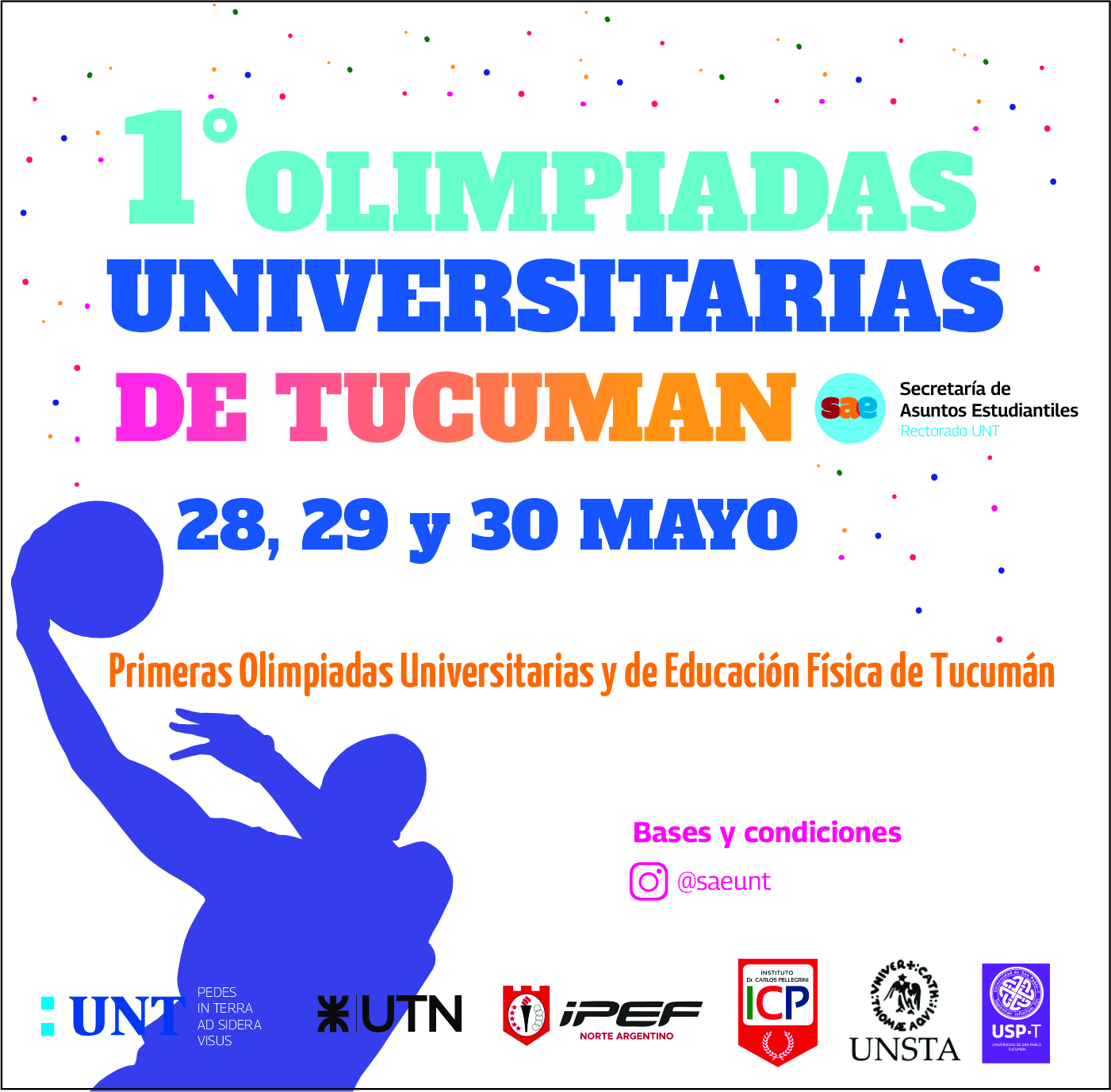 1eras Olimpíadas Universitarias.28,29,30 de Mayo 2024