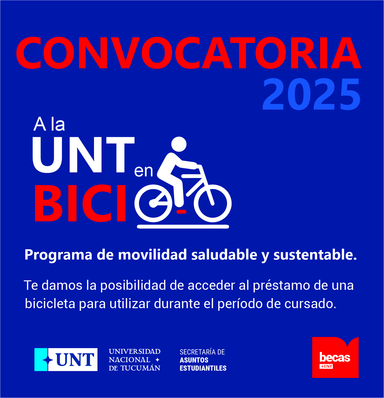 A la UNT en Bici